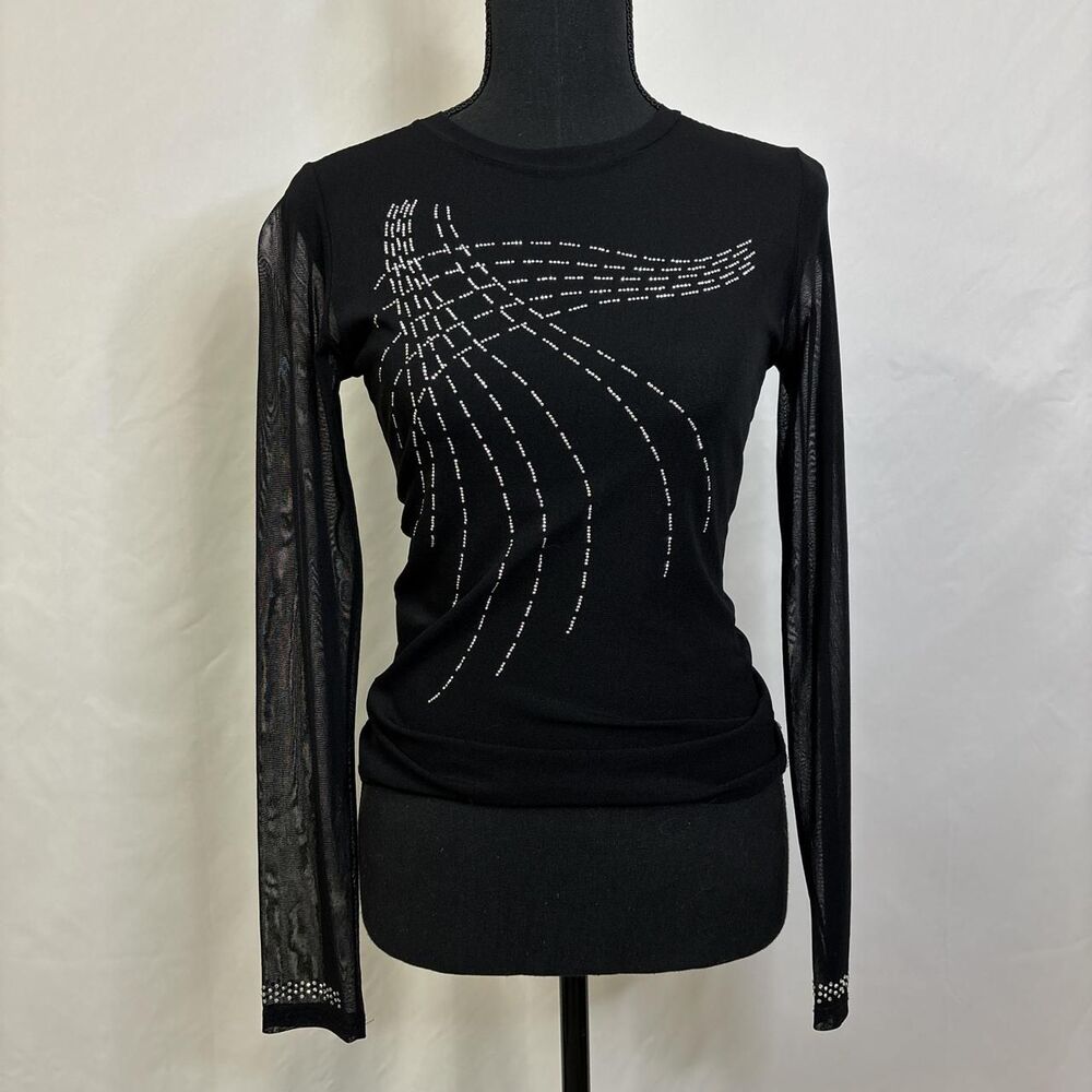 Y2K forever 21 mesh shirt